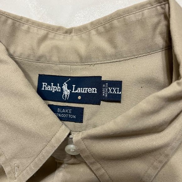 Ralph Lauren ButtonDown Oxford Blake  shirt size 2 XL,  100% Cotton - Picture 4 of 5